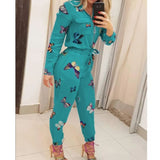cheap Teal Butterfly Jumpsuit