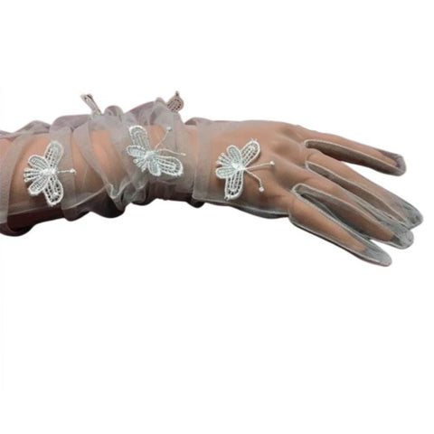 Transparent Butterfly Gloves