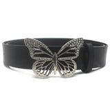 black Vintage Butterfly Belt