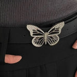 whimsical Vintage Butterfly Belt Buckle