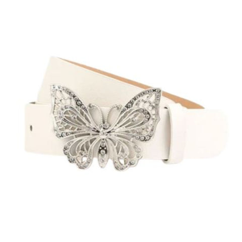 White Butterfly Belt