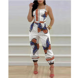 White Butterfly Jumpsuit for women