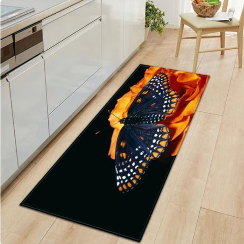 admiral butterfly rug