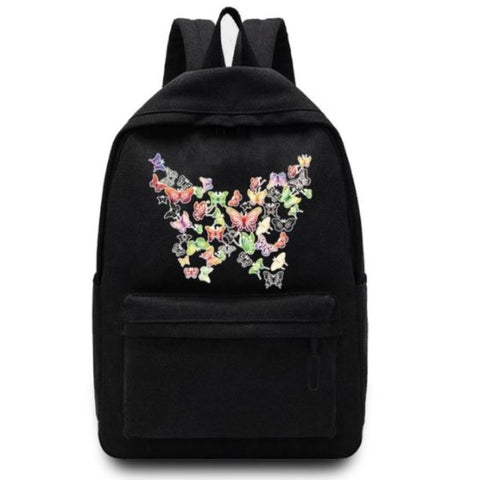 aesthetic butterfly backpack
