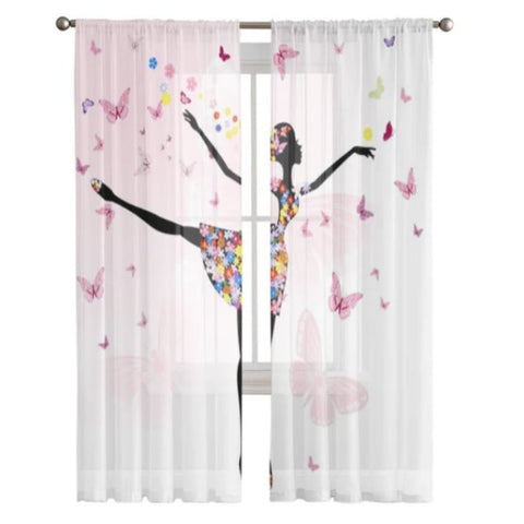 ballerina butterfly curtains