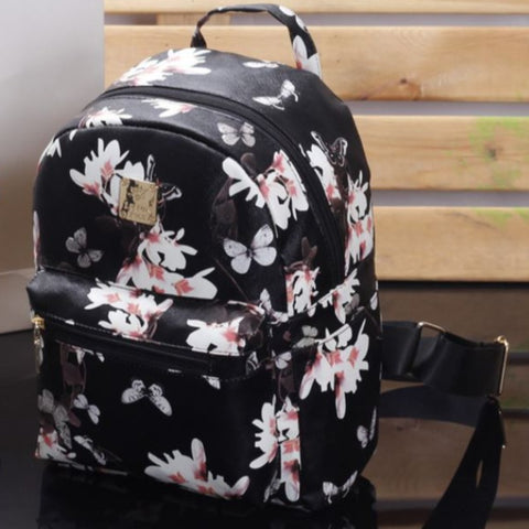 black butterfly backpack