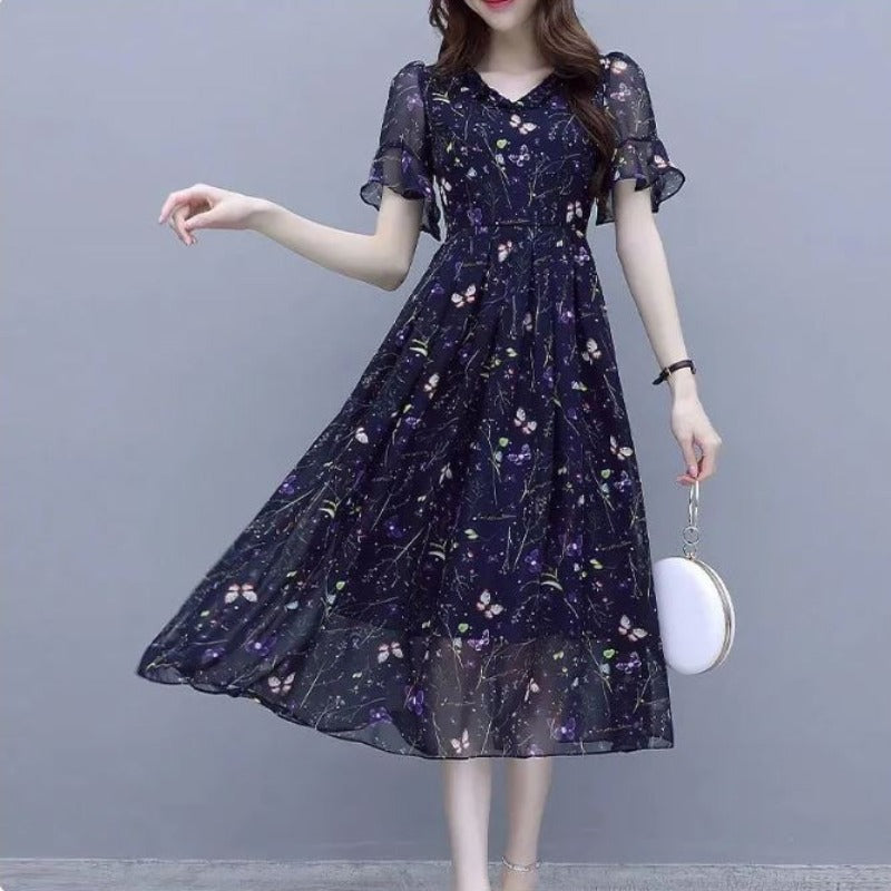 Blue Butterfly Dress