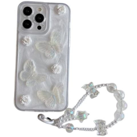 bracelet 3d butterfly phone case