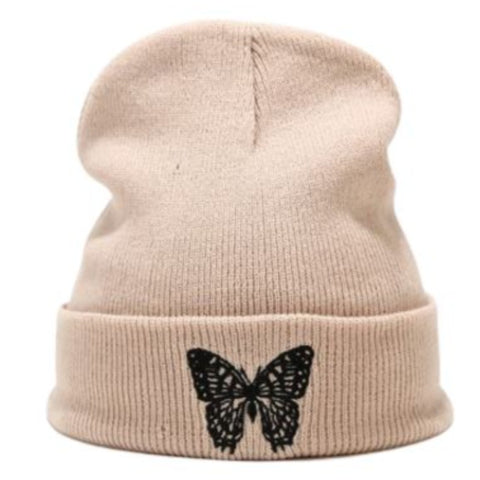 butterfly beanie hat