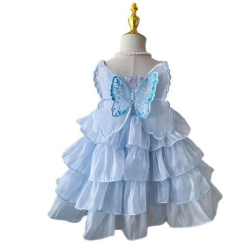 butterfly dress for kids new style