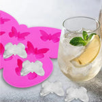 butterfly ice mold in silicone