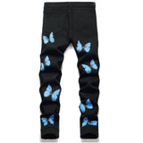 blue butterfly jeans mens