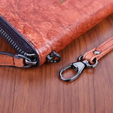 butterfly large leather wallet
