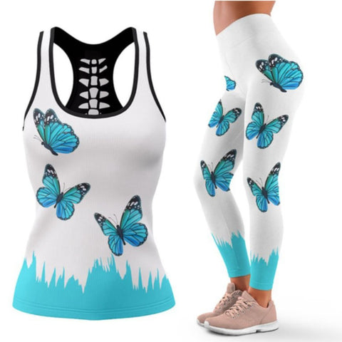 butterfly legging set