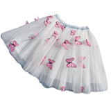 pink butterfly skirt for kids