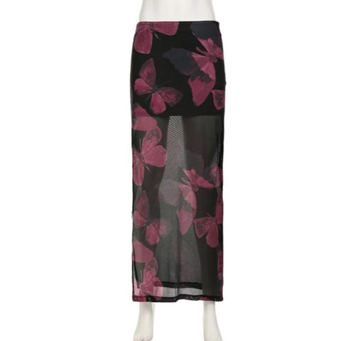 butterfly skirt for ladies
