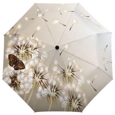 copper butterfly umbrella