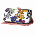 coral wallet phone case butterfly for iphone