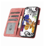 aesthetic coral wallet phone case butterfly 