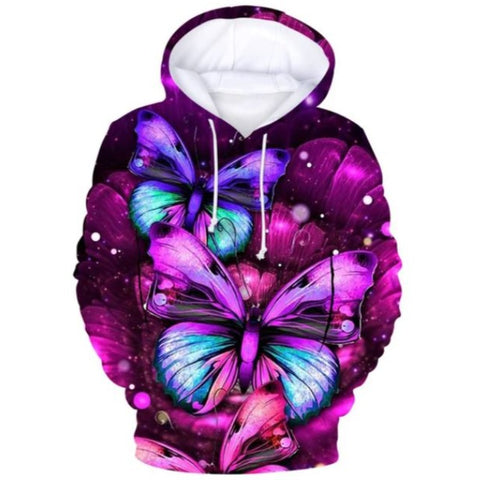 crimson butterfly hoodie
