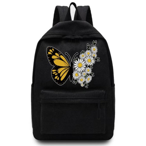daisy butterfly backpack