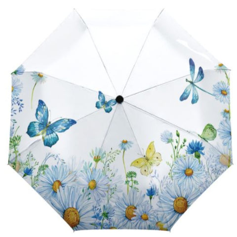 daisy butterfly umbrella