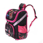 deep pink butterfly backpack for girls