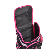 deep pink butterfly laptop backpack