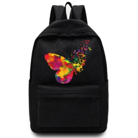 divided butterfly backpack