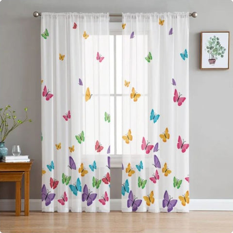 dozen butterfly curtains