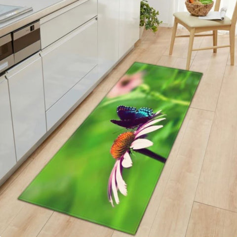 emperor butterfly rug