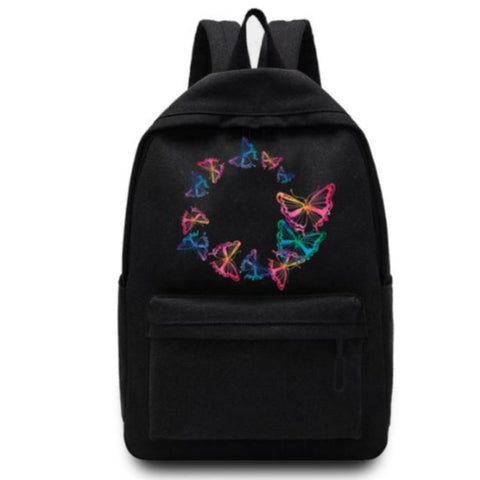 enamel butterfly backpack
