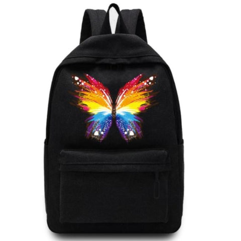 firework and butterfly backpack