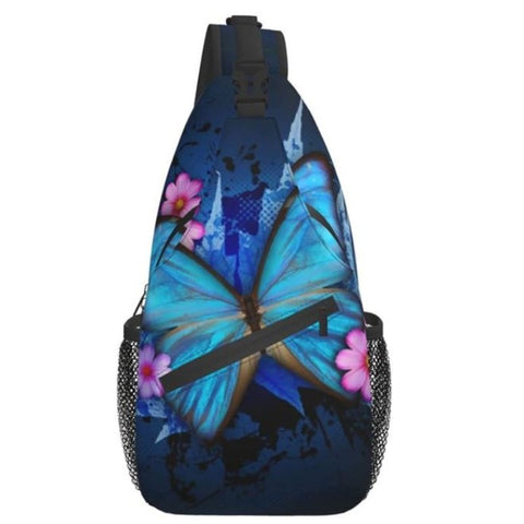 floral butterfly backpack