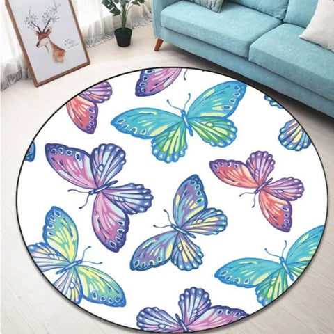 irene butterfly rug