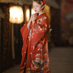 Traditional Butterfly Kimono cosplay