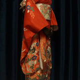 Peony and Butterfly Kimono Robe cosplay