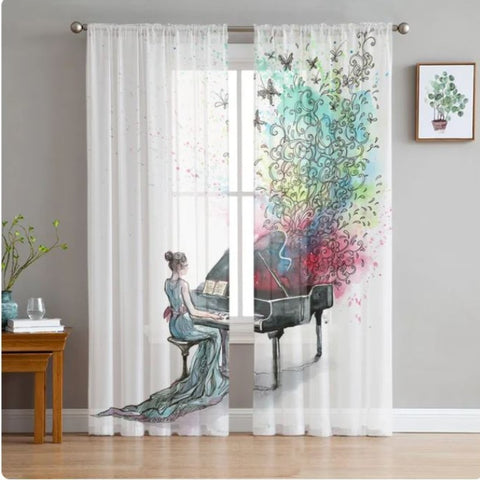 melody butterfly curtains