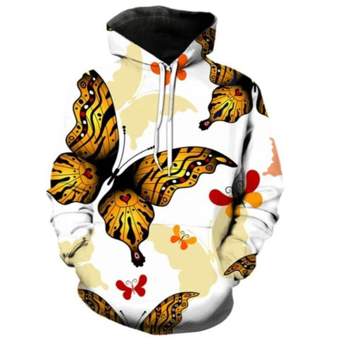light yellow butterfly sweater