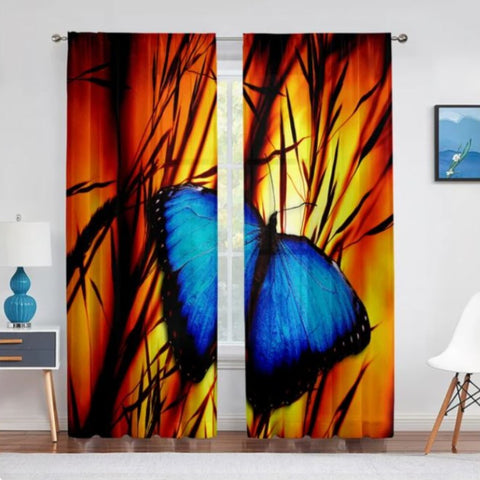 oakleaf butterfly curtains
