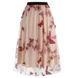 pink butterfly skirt