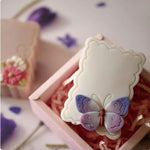 pink butterfly soap mold DIY