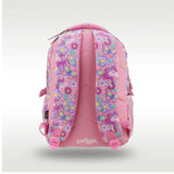pink unicorn butterfly backpack with two straps