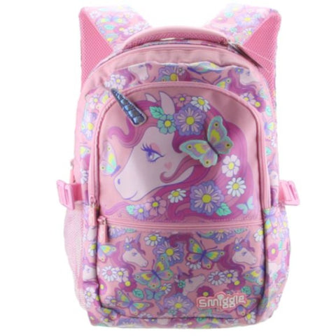 pink unicorn butterfly backpack