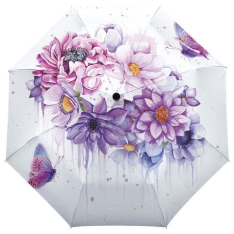 plumeria butterfly umbrella