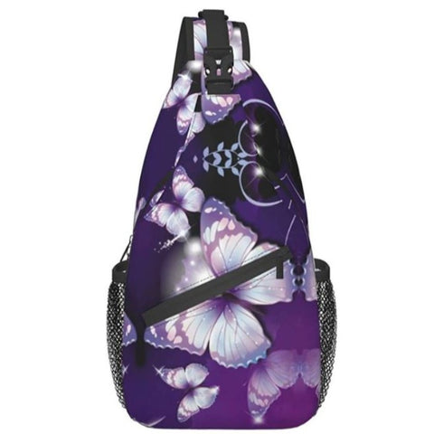 purple butterfly backpack
