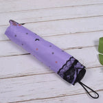 purple butterfly umbrella for women