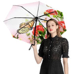 rose butterfly umbrella for women