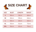 size chart for Backless Butterfly Jumpsuit