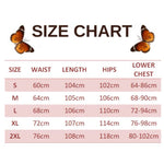 size chart for butterfly pants set